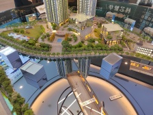 解放碑 三轻轨 次新小区 层高3.6米 东南朝向看两江