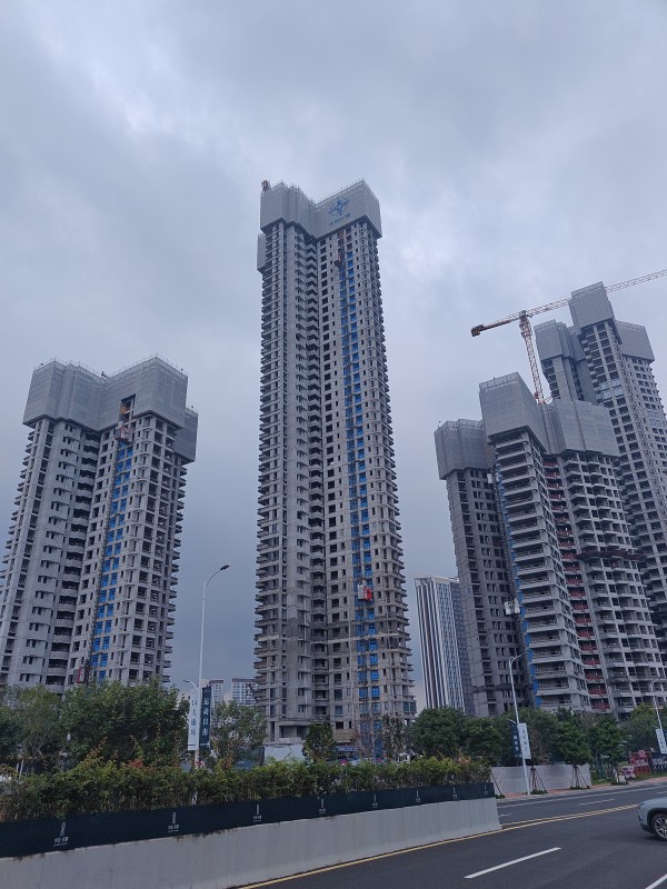 中交·天翠在建工地实景
