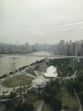 全新毛坯 无缝连接公园 玻璃加铝板外立面 现代建筑