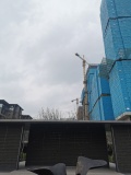 锦江上院实景图在建工地