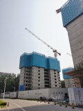 中海·天钻实景图在建工地