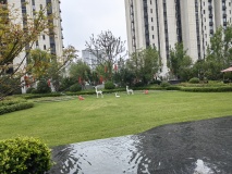 华瑞紫韵城实景图小区环境