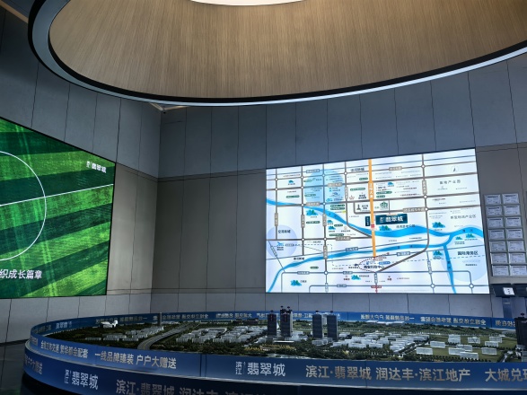 滨江翡翠城实景图