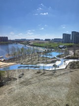 中海·同心湖境实景图在建工地