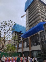 金投豫发豫园实景图在建工地