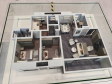 精装二年电梯中高层中央空调新风地暖全铺