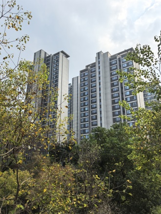 轨道城市万科美的·高线公园实景图