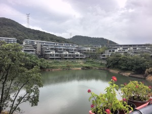 上下叠,带有花园,餐客厅室一体的