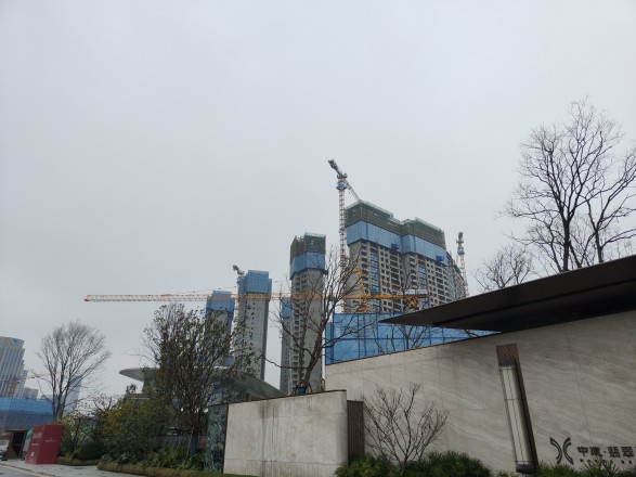 中建翡翠天序实景图