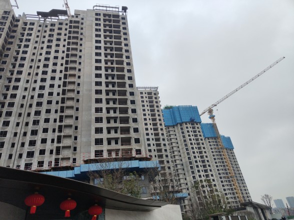 中建翡翠天序实景图