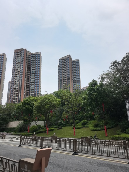 珠江花城实景图