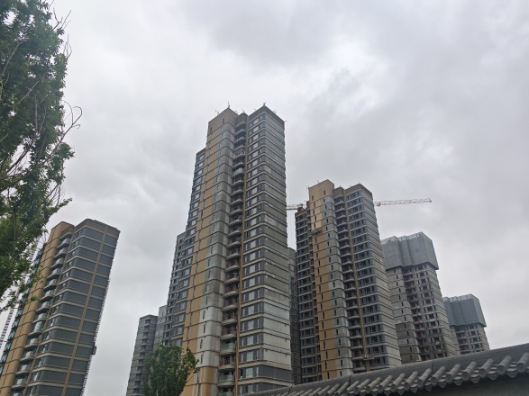 希望绿城江屿湖实景图