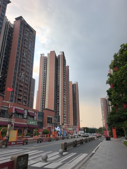 珠江花城实景图