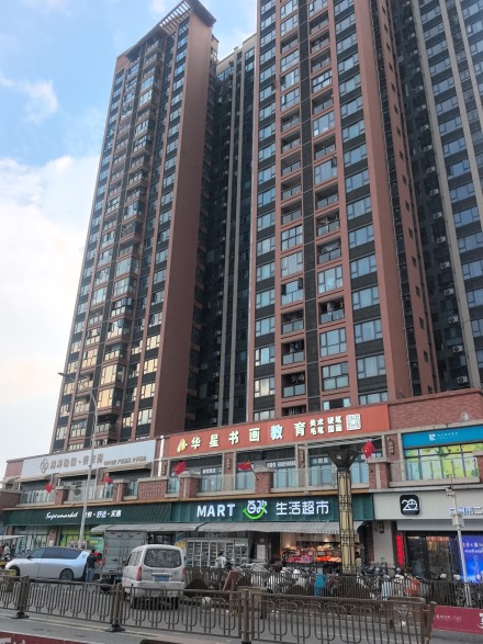 珠江花城实景图