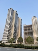 复地·滨江金融中心实景图在建工地