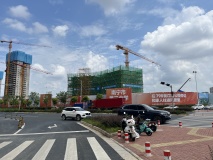 华润置地江南中心实景图在建工地