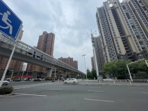 清江锦城实景图在建工地
