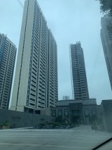 华实长沙领峯实景图在建工地