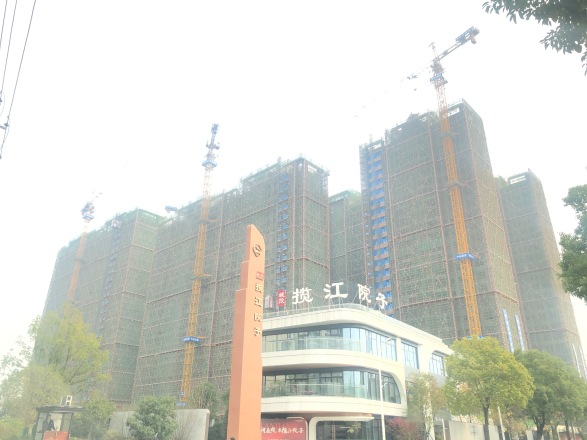 城投揽江院子实景图