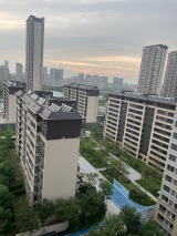 万科美的翡翠云台实景图在建工地