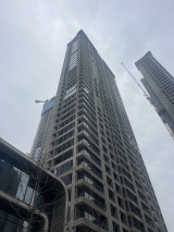 中国电建地产·泷悦长安实景图在建工地