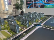 北京城建·国誉颂实景图沙盘图