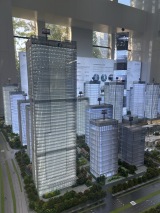 汉峪金谷实景图售楼处
