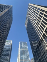 汉峪金谷实景图在建工地