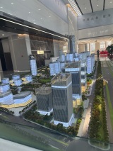 汉峪金谷实景图售楼处