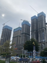 凌云华府实景图在建工地