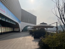 万科城市花园实景图售楼处