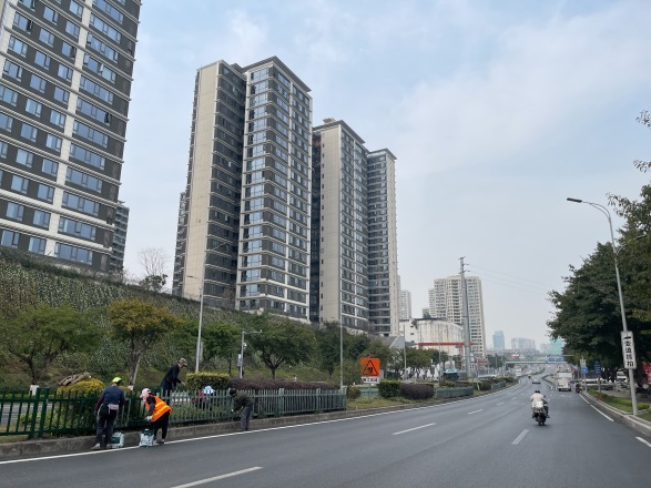 保利阅江台实景图