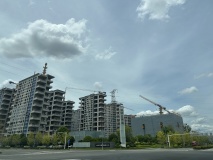 运达会展湾4期在建工地进度