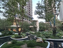 招商揽阅下沉式庭院实景