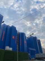 中铁青云府实景图在建工地