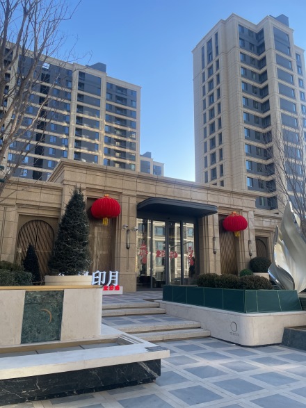 绿城晓风印月实景图